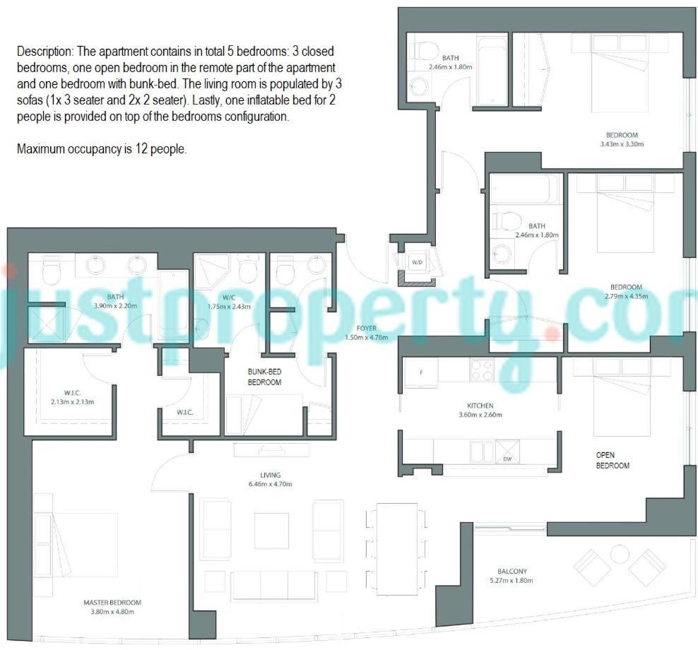 Elite Royal Apartment - Burj Residences T7 - President Dubai Dış mekan fotoğraf